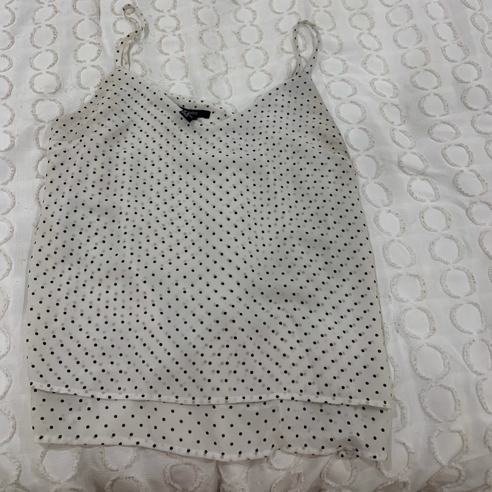 Polka dot tank top